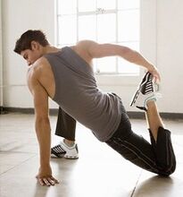 Exercise therapy for the osteoarthritis of the hip joint