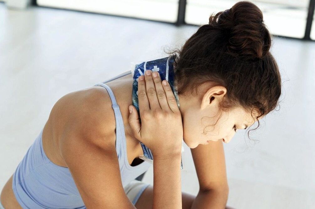 Compress in the neck to weaken the symptoms of osteochondrosis