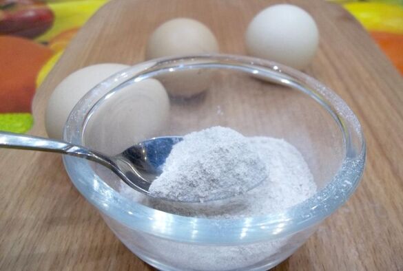 Crushed eggshell is a popular remedy for the treatment of ankle osteoarthritis. 